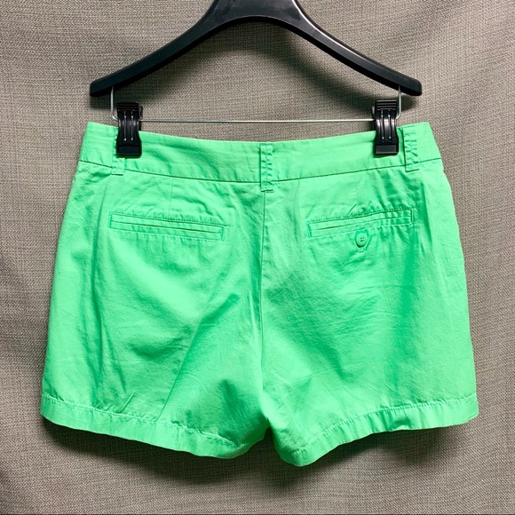 J. Crew 4” Green Chino Shorts - Picture 2 of 2